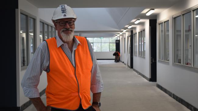 Ipswich State High School principal Simon Riley.