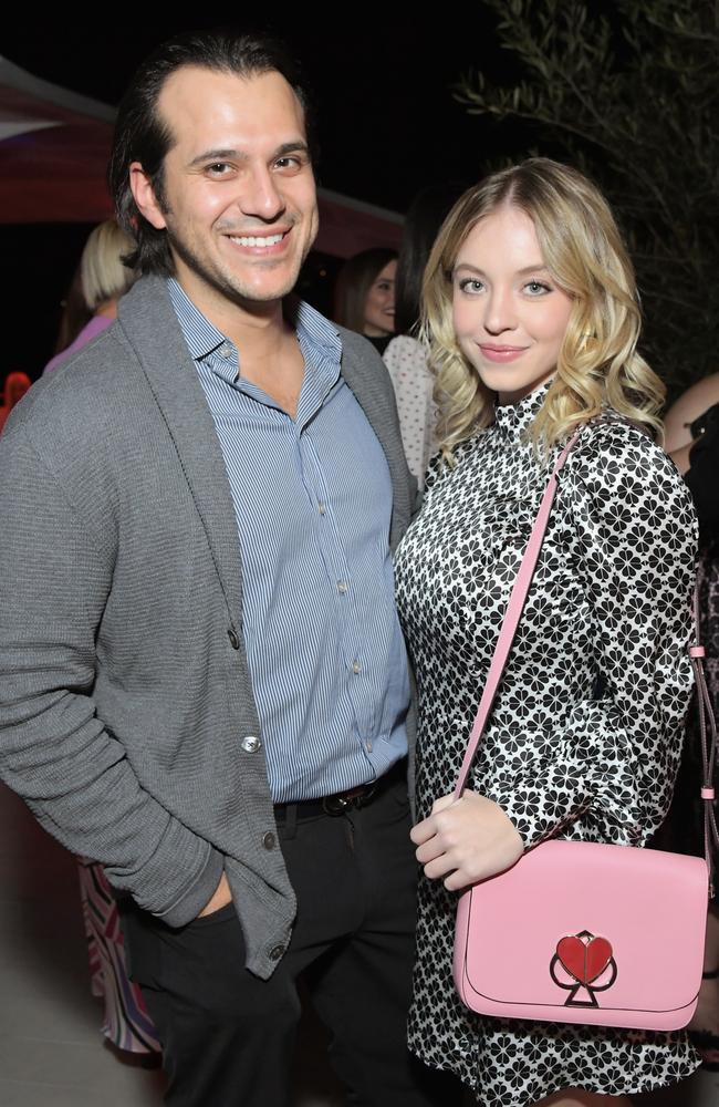 Jonathan Davino and Sydney Sweeney began dating in 2018. Picture: Charley Gallay/Getty Images for InStyle