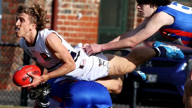 Joel Trudgeon in action for Northern Knights against Oakleigh Chargers. Picture: Michael Klein