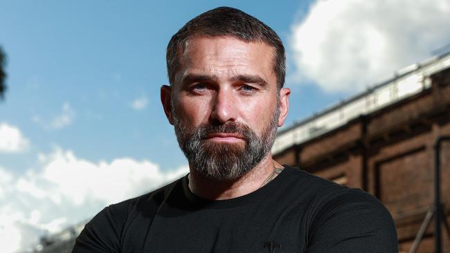 SAS Australia’s Ant Middleton is looking forward to some quality time with his wife and kids. Picture: Justin Lloyd