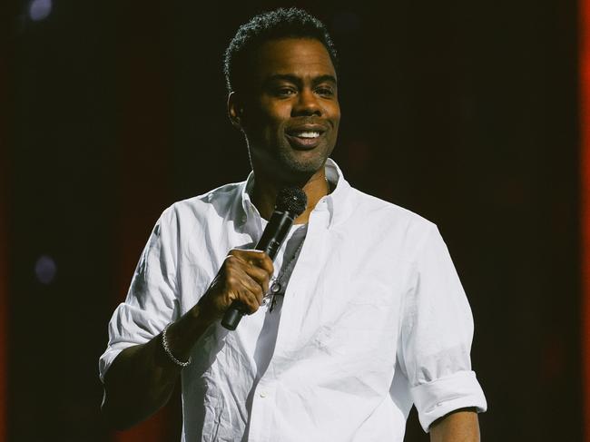 Chris Rock reportedly stormed off the stage at an Aussie billionaire’s party in New York at the weekend. Picture: Kirill Bichutsky/Netflix