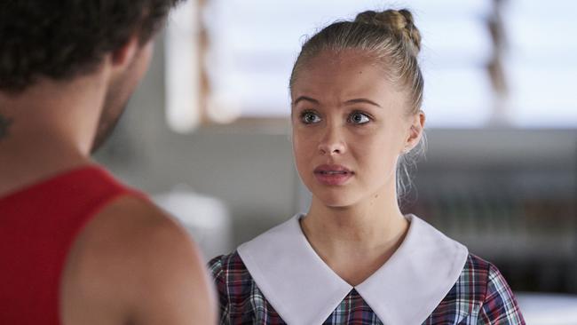 Olivia Deeble in Home and Away. Picture: Seven Network