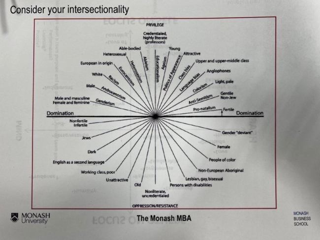 Monash has come under fire from its MBA students over the teaching of radical intersectionality theory. Picture: Sky News Australia