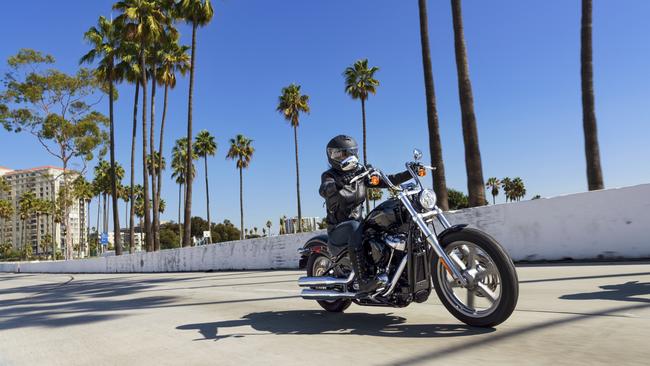 Live to ride: the Harley-Davidson Softail Standard. Picture: Scott Toepfer