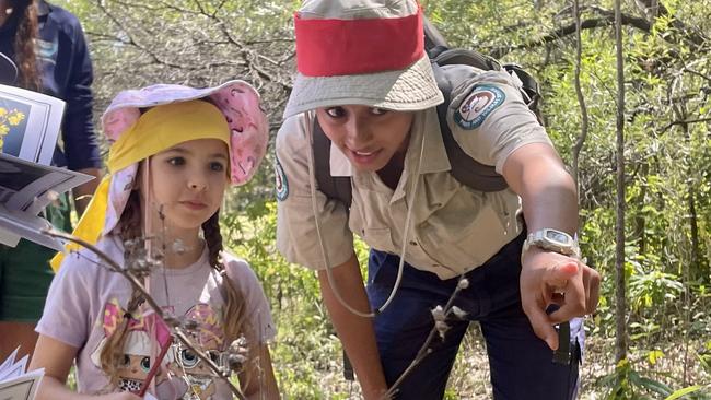 Enkindle Village School students visit Horseshoe Bay Rural Fire Brigade for a day of cultural, environmental and fire awareness and education.