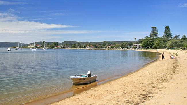 Ettalong Beach foreshore.