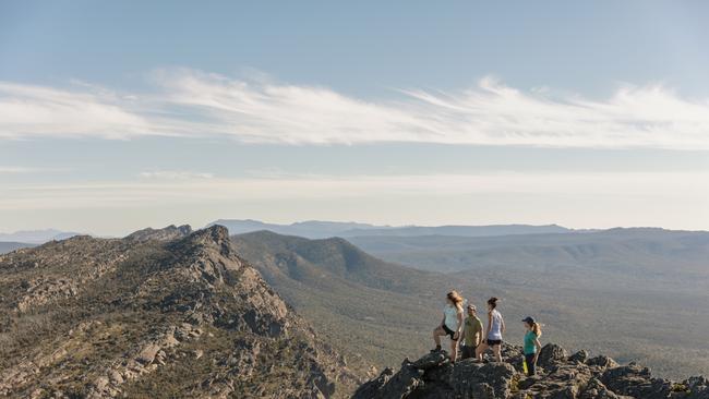 Grampians National Park walks. Supplied by Parks Victoria.