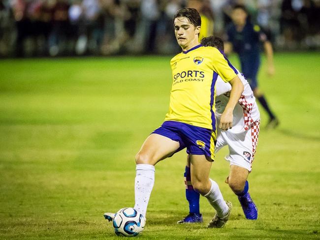 Gold Coast United attacker Tom Miller. Picture: East End Digital