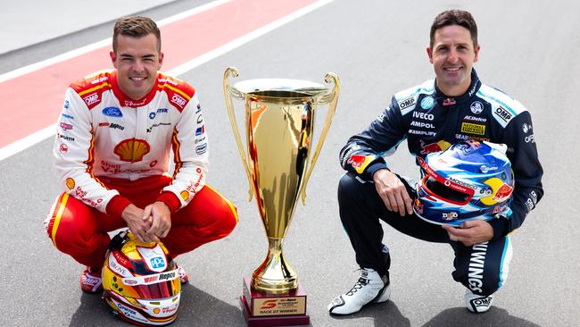 Jamie Whincup says the next fortnight is crucial to his hopes of reeling in Scott McLaughlin.