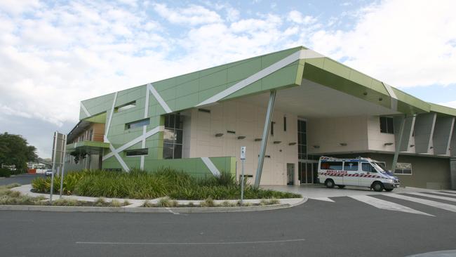 Exterior of the Robina Hospital emergency department.