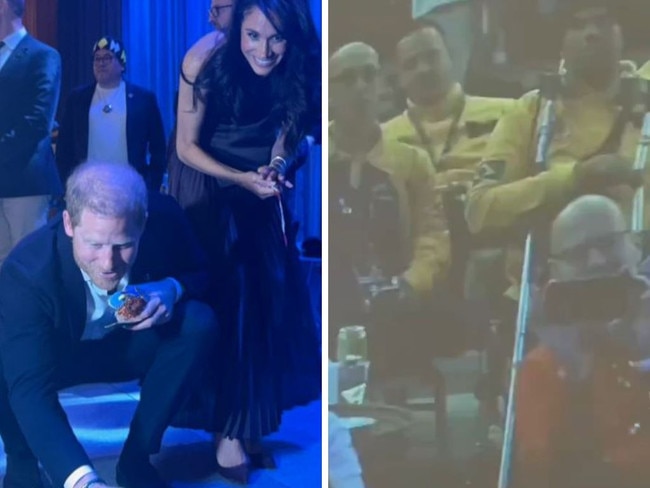 The Duke and Duchess of Sussex are in Canada for the Invictus Games - and one seriously awkward moment has been caught on camera.