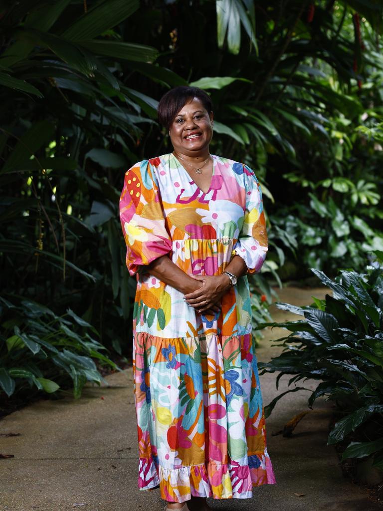 Community advocate Kesa Strieby has taken on multiple roles in Cairns and the Far North including Committee Member Cairns Celebrate 150 Years Advisory Committee, JCU Outreach Advisory Group and president of Cairns and Region Multicultural Association. Picture: Brendan Radke