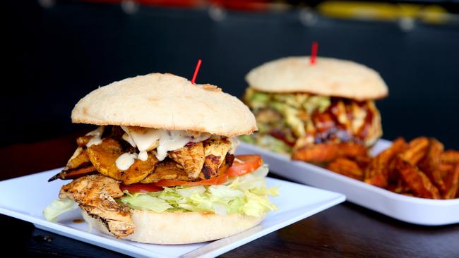 Burgers from Just Poppy's in Riverhills — Picture: Richard Walker