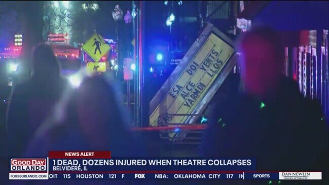 1 Dead, Dozens Injured When Theatre Roof Collapses At Concert | News ...