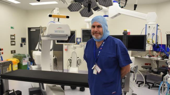 Orthopaedic surgeon Peter Steadman at the Queensland Children’s Hospital Picture: Supplied