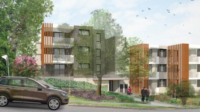 A total of 21 units will be built over the four-storey complex.