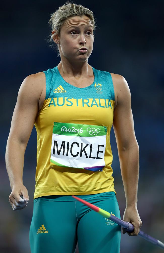 Kim Mickle of Australia.