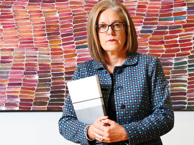 28/5/18 Karen Chester is chair of the Productivity Commission, pictured in her Melbourne offices. Aaron Francis/The Australian