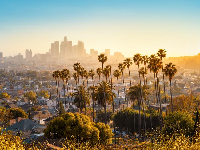 the skyline of los angeles during sunset.Escape 24 August 2024My Travel CVPhoto - Getty Images