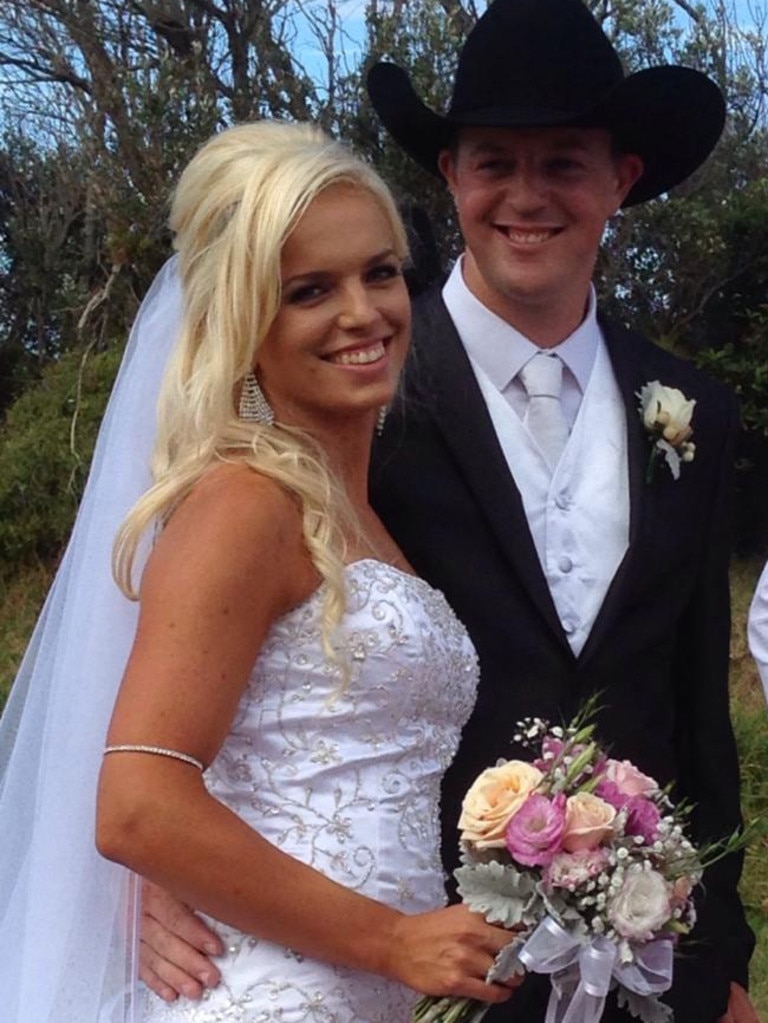 Patrick Salway, pictured with his wife Renee, died in the bushfires. Picture: Facebook