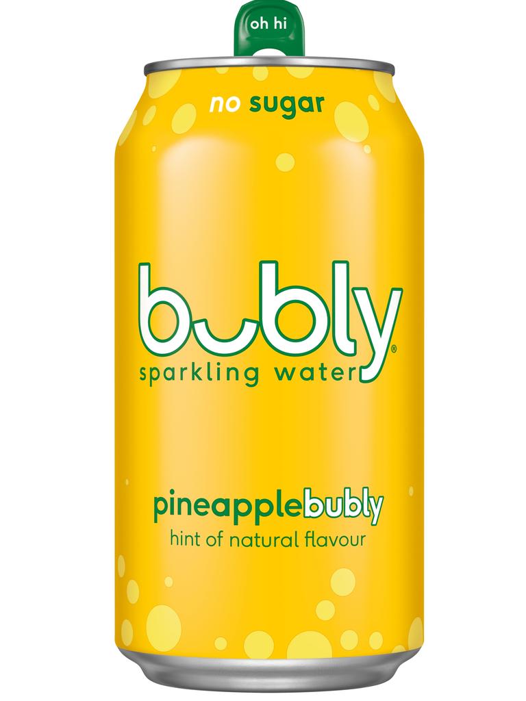 Bubly sparkling water.