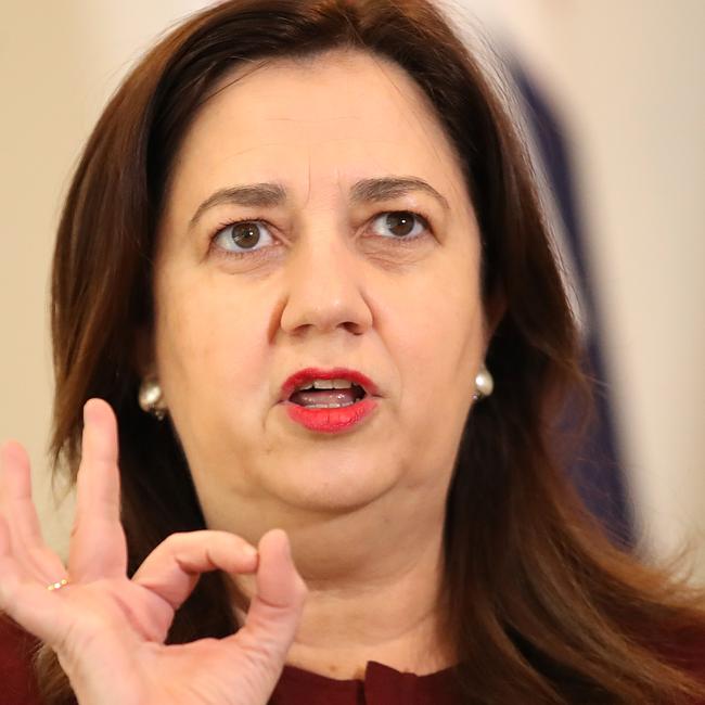 Premier Annastacia Palaszczuk. Picture: Jono Searle