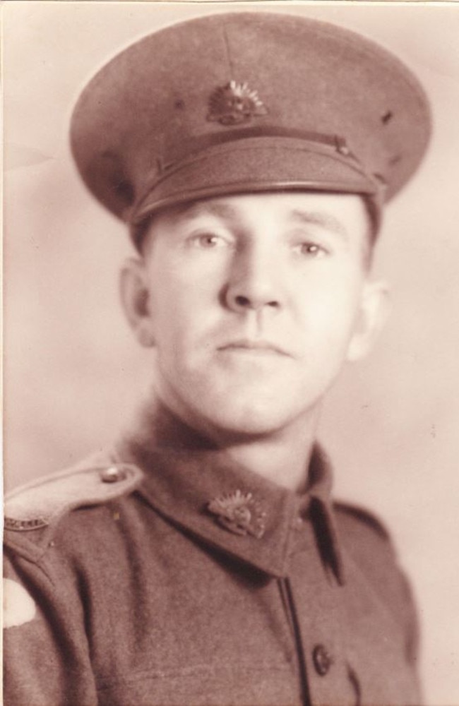 Mackay World War II digger Private George Arthur Grant was living at Glenella when he enlisted on June 16, 1940. Picture: Contributed.