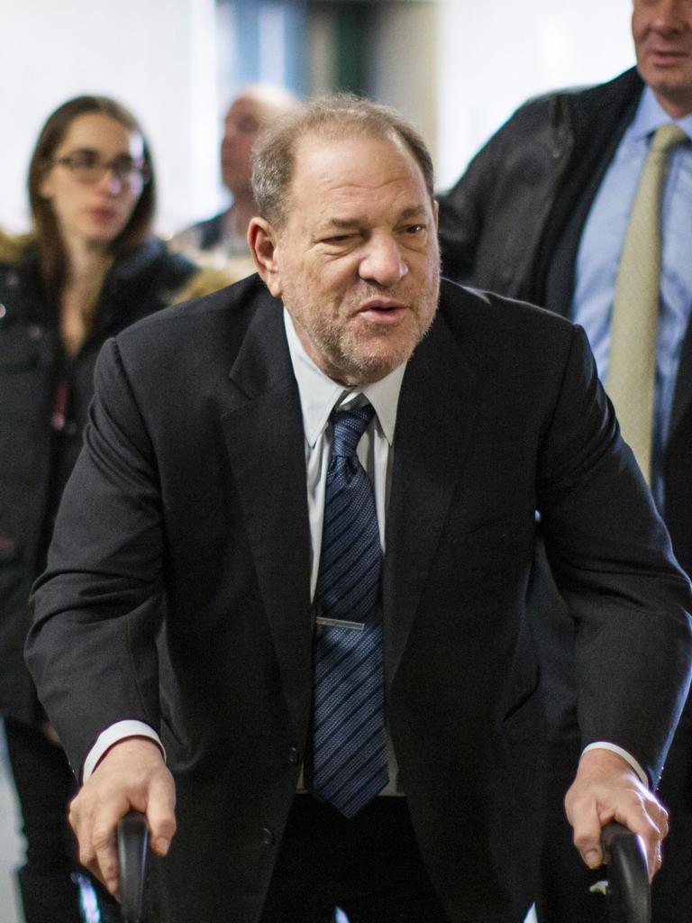 Ex-film producer Harvey Weinstein arrives at the courtroom for his sexual assault trial at Manhattan criminal court this week. Picture: Eduardo Munoz Alvarez/Getty Images/AFP