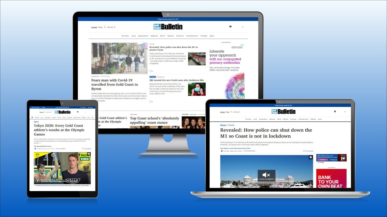 The Gold Coast Bulletin’s website has a brand new look and feel – here ...