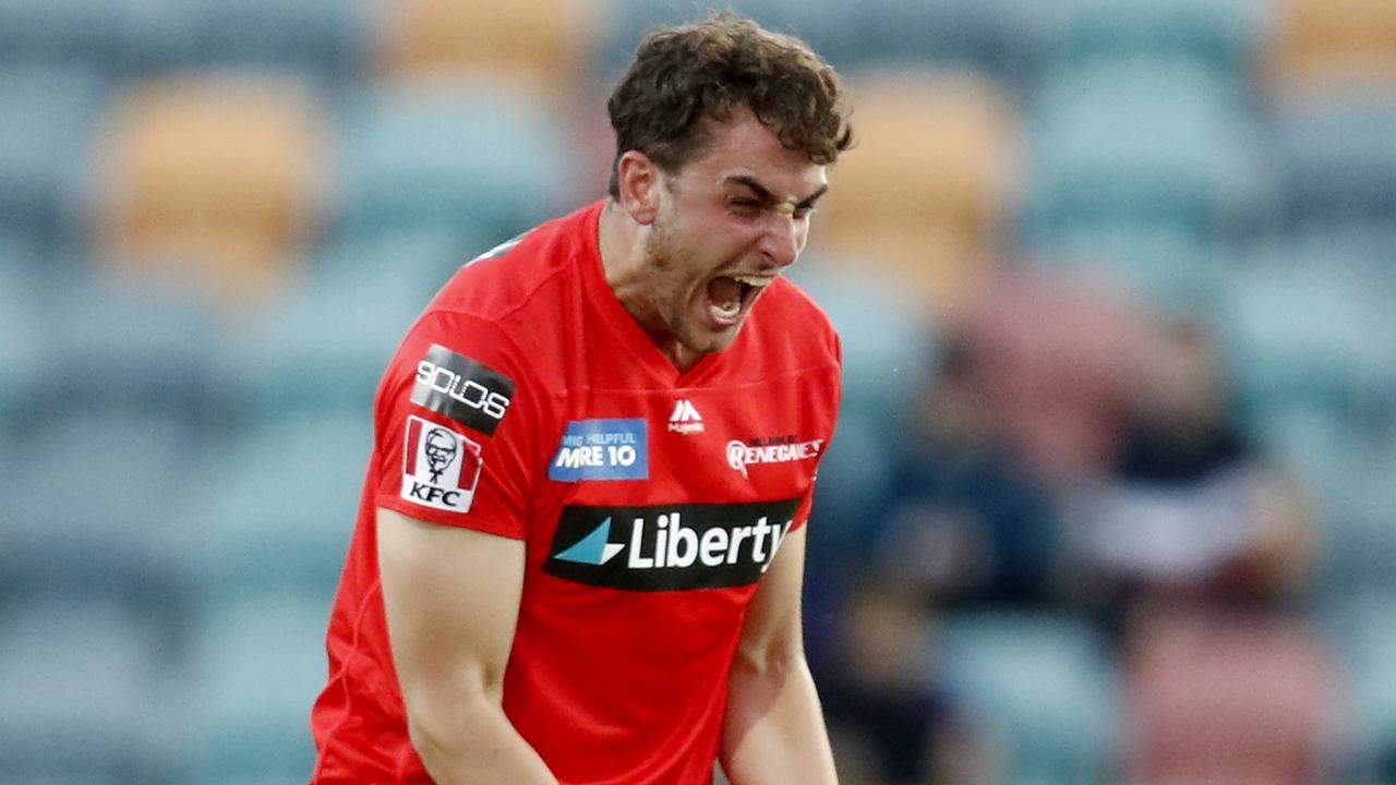 Peter Hatzoglou was superb on debut for Melbourne Renegades. Picture: Getty Images