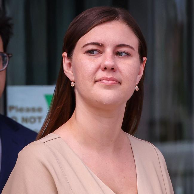 Former Liberal staffer Brittany Higgins. Picture: AFP