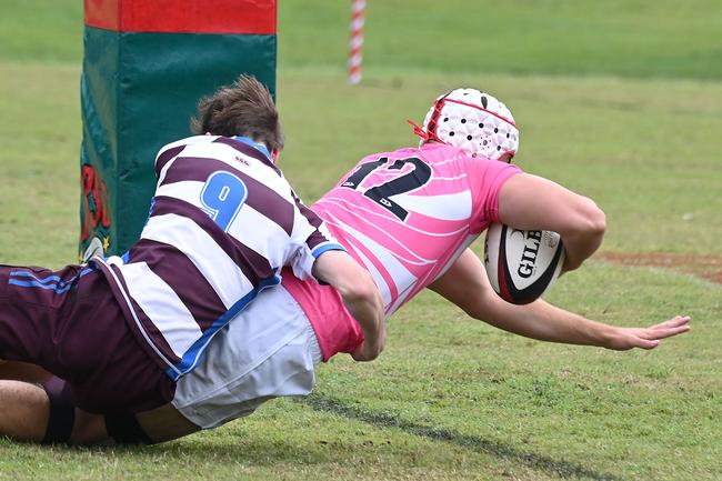 TAS First XV rugby, St Paul's School v John Paul College. Saturday May 10, 2025. Picture, John Gass