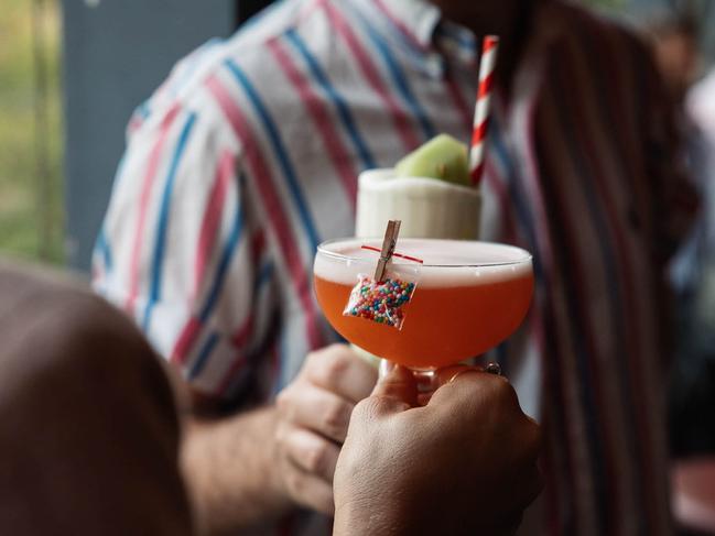 Enjoy some cocktails at The Clock this Mardi Gras. Picture: Sean Foster