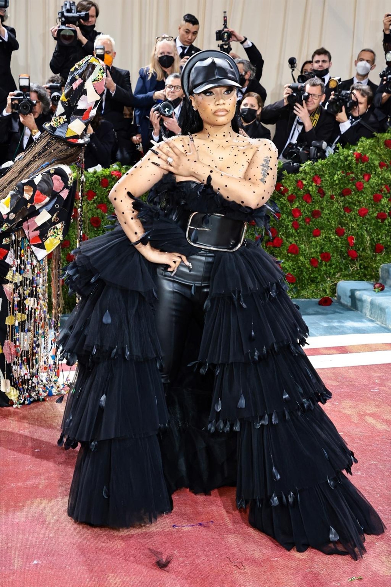 Nicki Minaj attends the 2022 Met Gala.