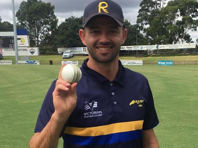 Ian Holland hat-trick for Ringwood CC