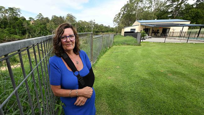 Lynette Shephard’s insurance has unexpectedly has gone from $5900 to more than $39000 on her home in Lawnton, Brisbane. Picture: Lyndon Mechielsen/Courier Mail