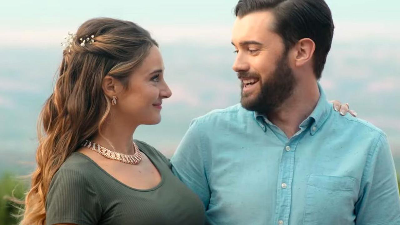 Shailene Woodley and Jack Whitehall in Robots for Prime Video. Picture: Prime Video