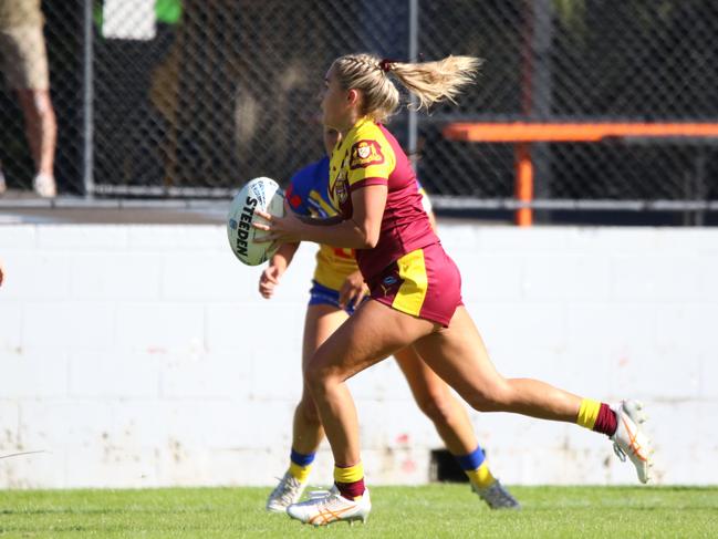 Evie McGrath on the fly. Picture: Warren Gannon Photography