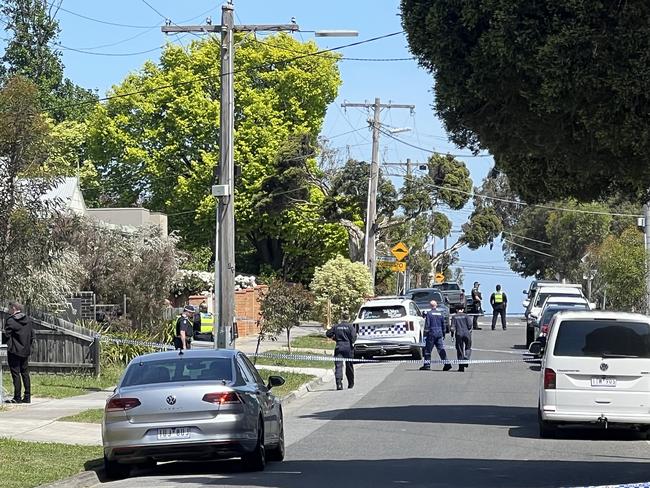 Police have cordoned off a large section of Reid St in South Morang.