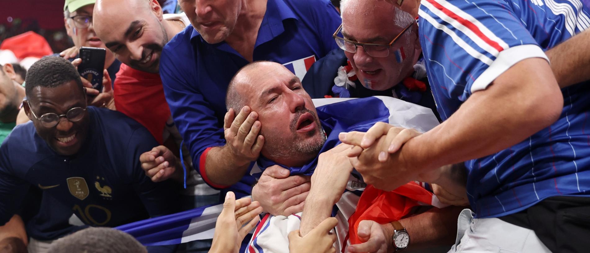 Kylian Mbappe swaps a shirt, checks on a fan: Five things as France beats  Morocco at the FIFA World Cup semifinal - ABC News