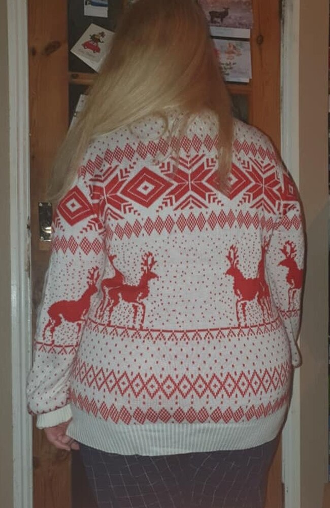 Shagging reindeer christmas on sale jumper