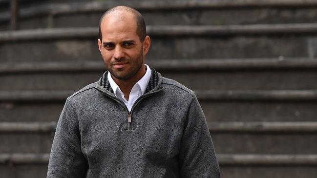 Mohammed Doudar outside Downing Centre Court. Picture: Joel Carrett