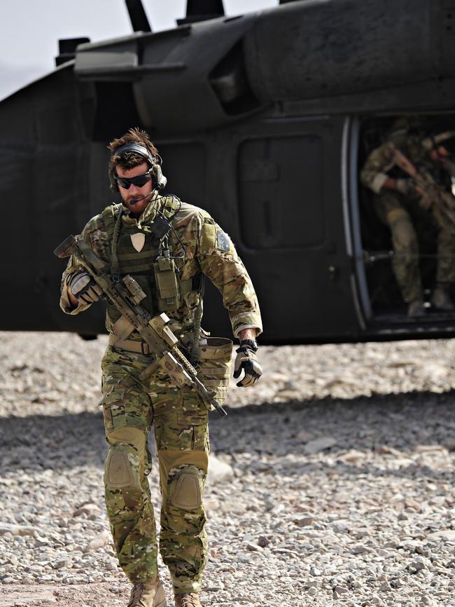 Mr Roberts-Smith in Afghanistan in 2010. Picture: Department of Defence