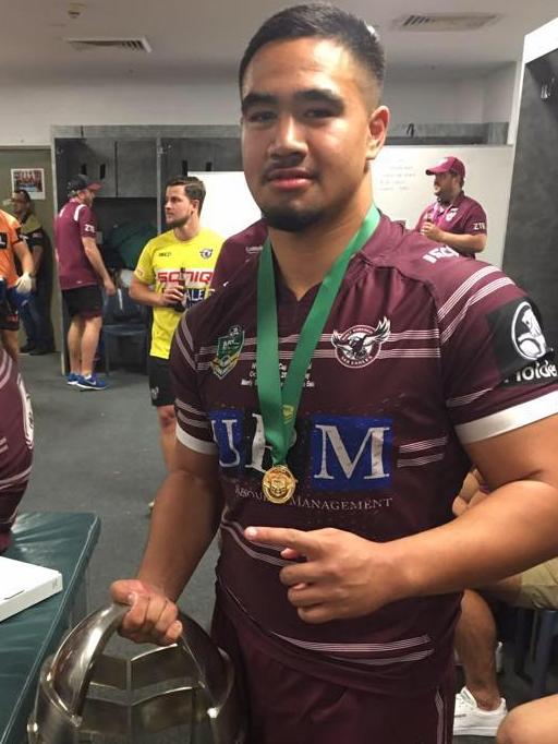 Titmuss won the 2017 Holden Cup with Manly’s U20 side.