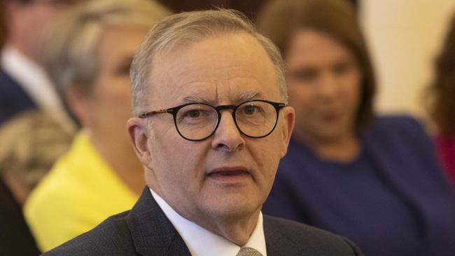 Anthony Albanese in Canberra on Wednesday. Picture: NCA NewsWire / Andrew Taylor