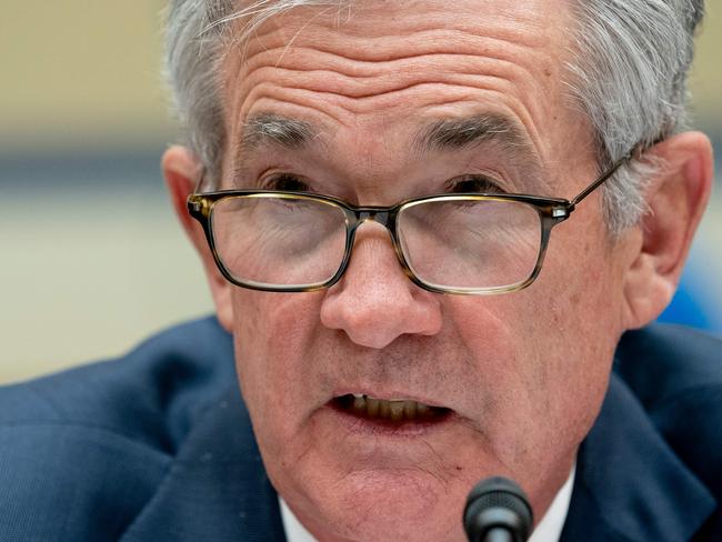 Fed chair Jerome Powell. Picture: AFP