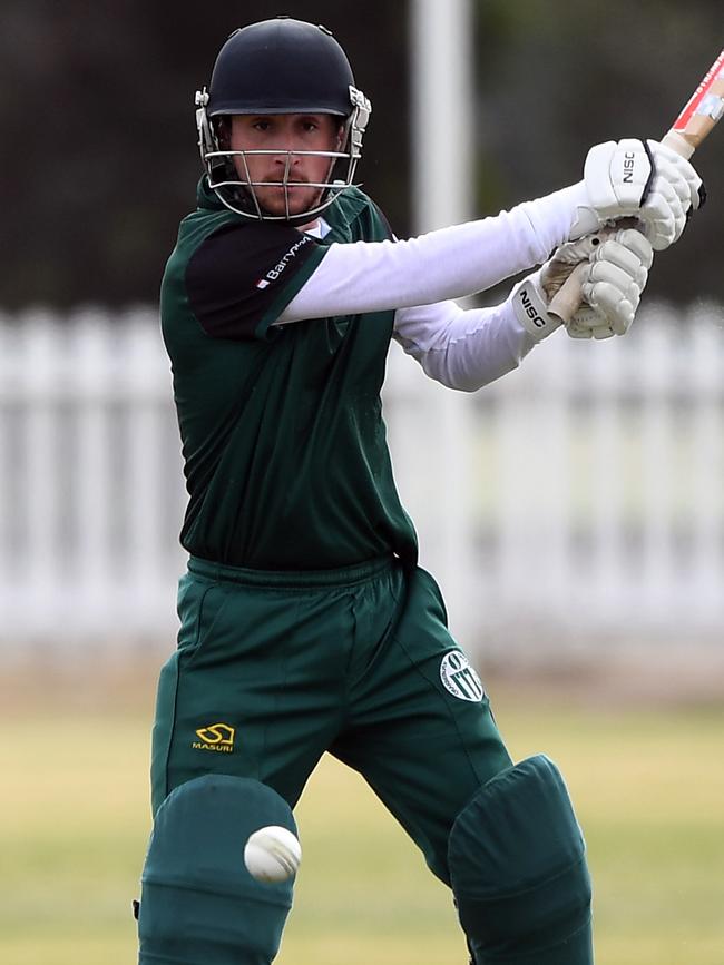 Sam Laffan in action for Craigieburn. Picture: Julian Smith