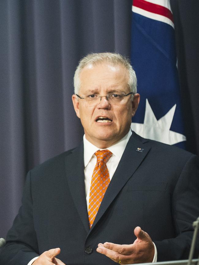 Calling in... Prime Minister Scott Morrison