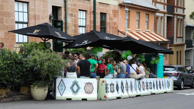 Outdoor dining and drinking areas have boomed across Sydney since Covid. Picture: NCA NewsWire/ Gaye Gerard