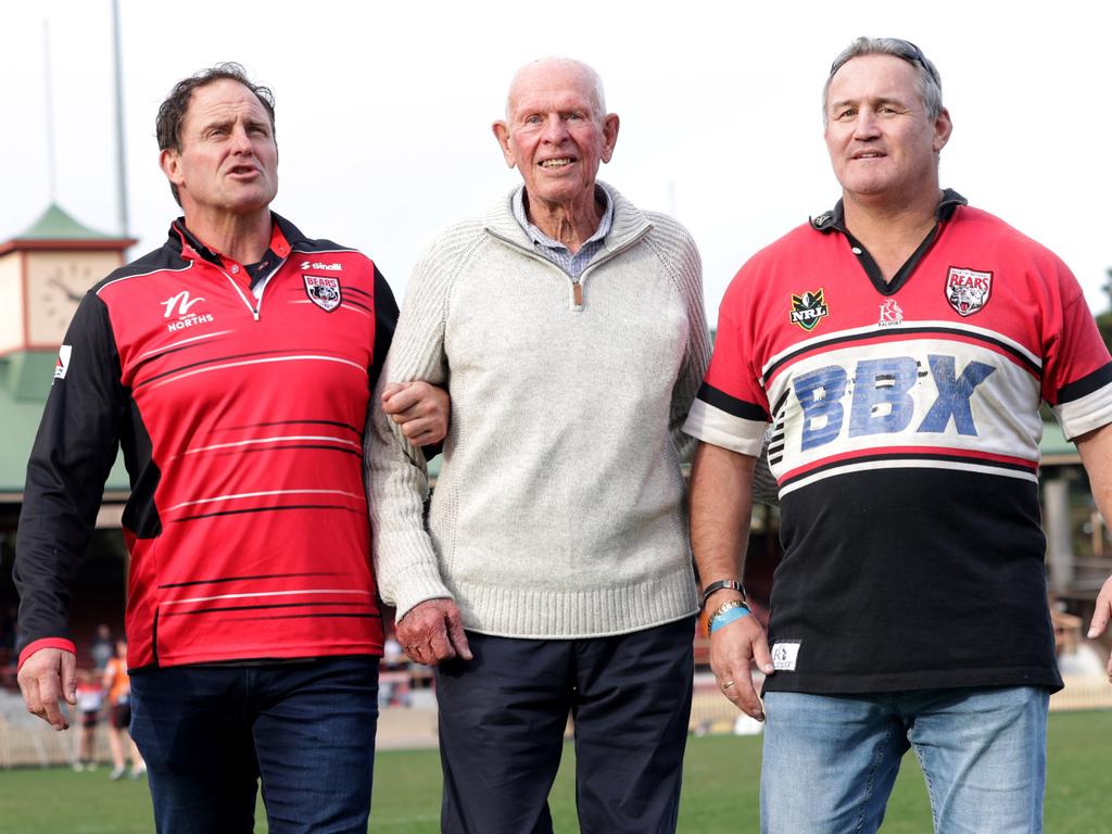 Bears legend and director Billy Moore (left) says the WA-backed team will be a perfect marriage. Picture: Jane Dempster/The Australian